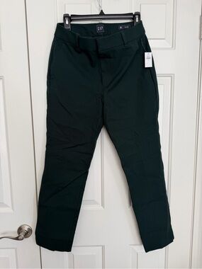 NWT GAP Women’s 6 Teal Green Chinos